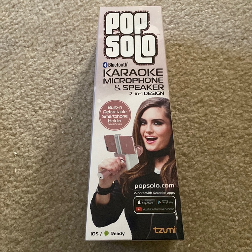 Karaoke Microphone & Speaker